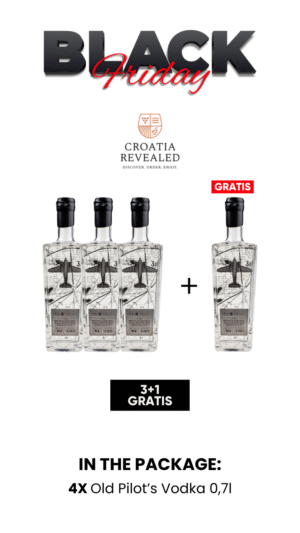 OLD PILOTS VODKA 0,7L 3+1