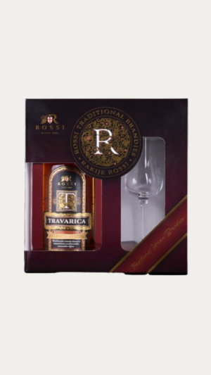 ROSSI TRAVARICA HERBAL BRANDY GIFT BOX